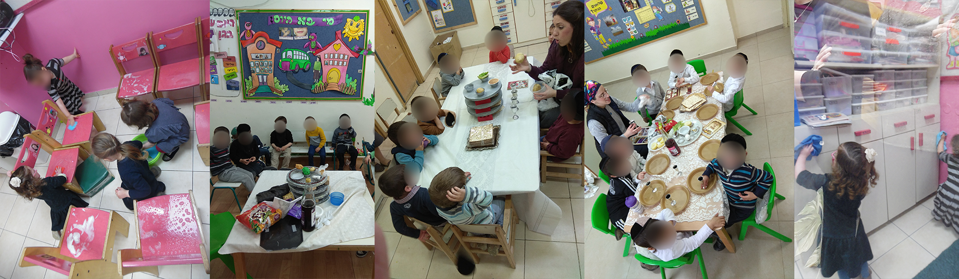 ילדי סולם בהכנות לקראת חג הפסח