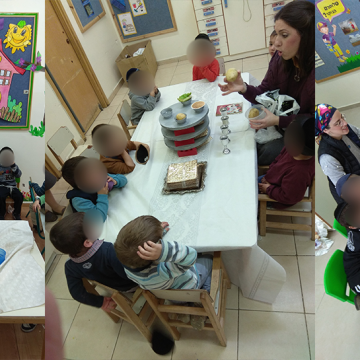 ילדי סולם בהכנות לקראת חג הפסח